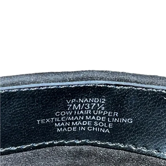 VINCE CAMUTO NANDI2 LEOPARD BOOTIES NWOB Size 7 M - Picture 7 of 9